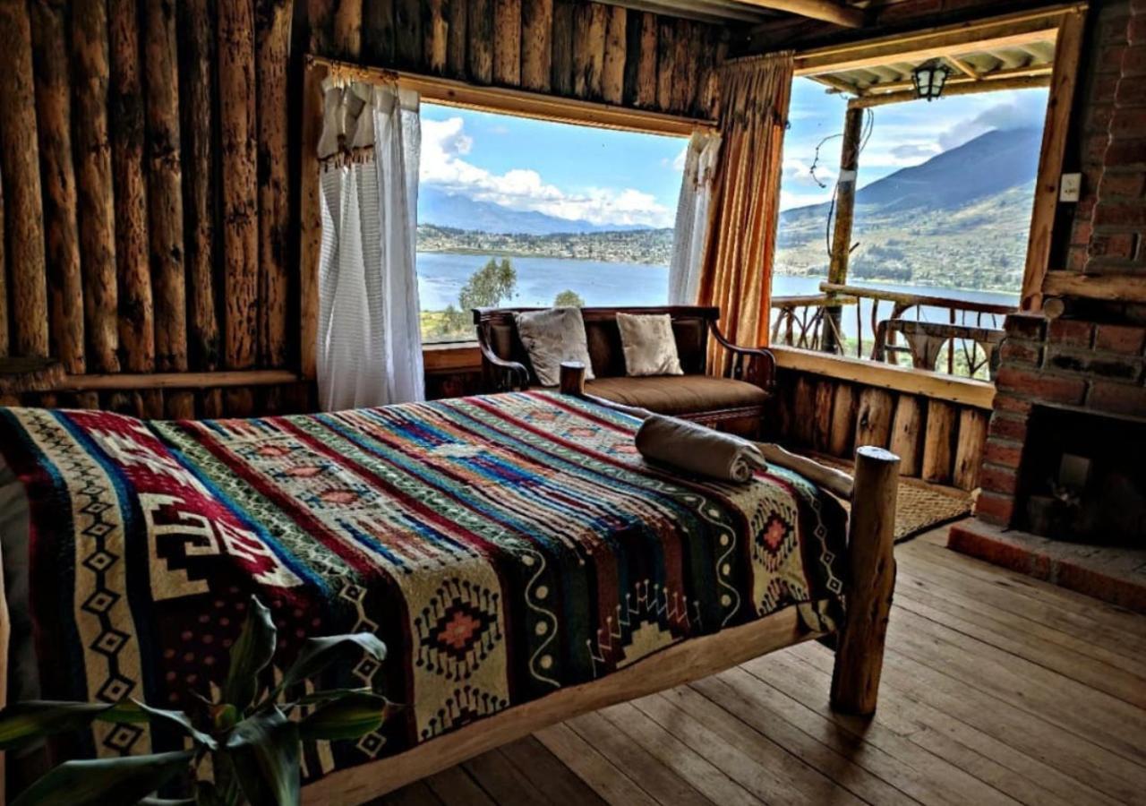 Cabanas Y Glampings Balcon Del Lago Отавало Экстерьер фото